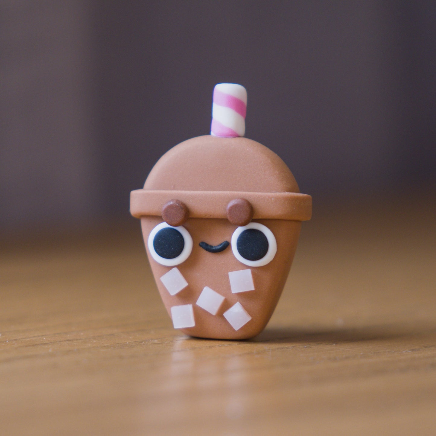 Iced Coffee - Clay Pin/Magnet