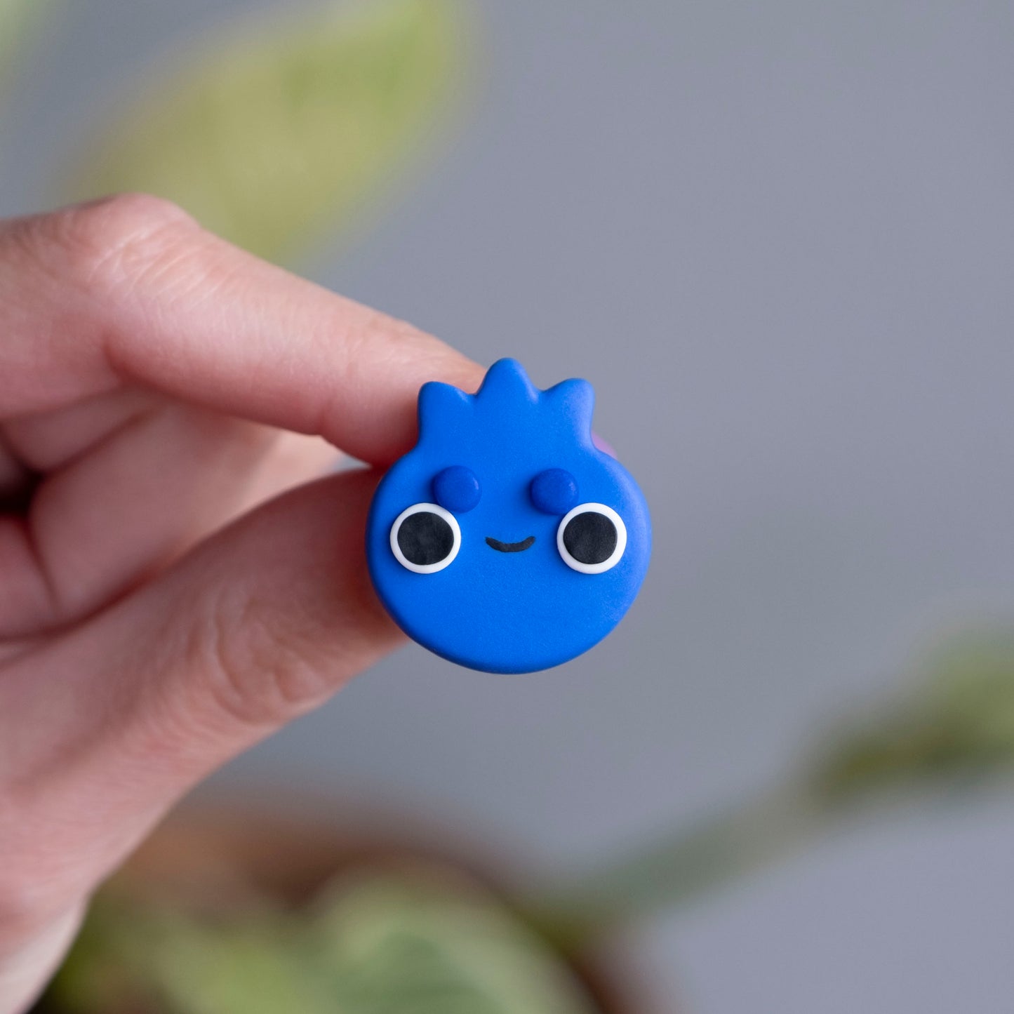 Blueberry - Clay Pin/Magnet