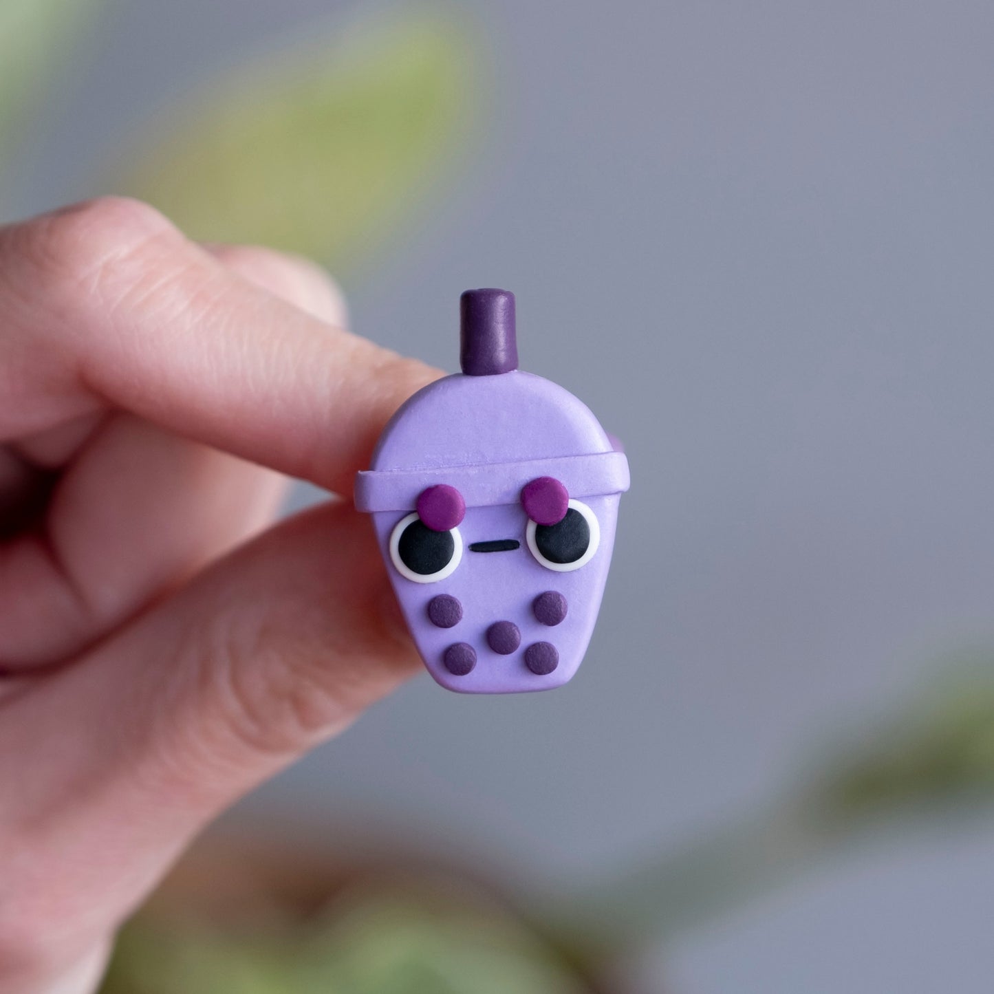 Bubble Tea - Clay Pin/Magnet